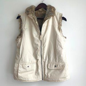 Reversible Faux Fur Vest